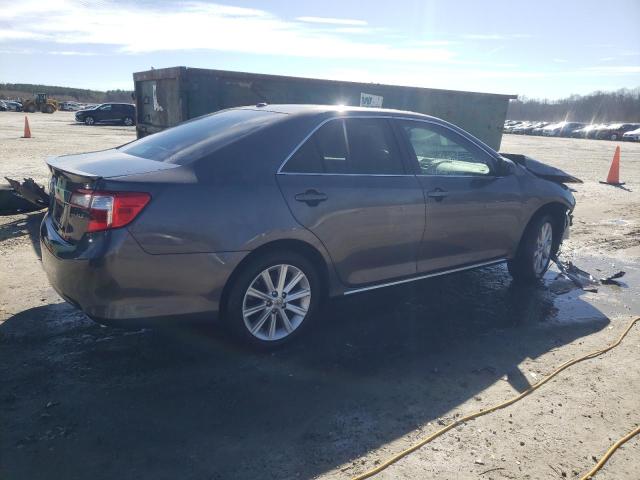 4T4BF1FK0DR304628 - 2013 TOYOTA CAMRY L GRAY photo 3