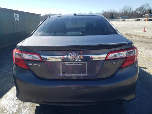 4T4BF1FK0DR304628 - 2013 TOYOTA CAMRY L GRAY photo 6