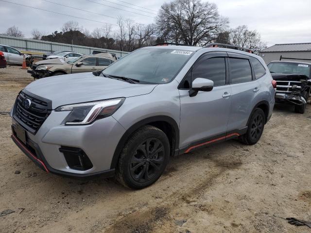 JF2SKAJC0PH435423 - 2023 SUBARU FORESTER SPORT GRAY photo 1