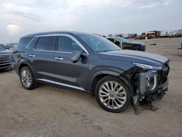 KM8R54HE9LU126463 - 2020 HYUNDAI PALISADE LIMITED GRAY photo 4