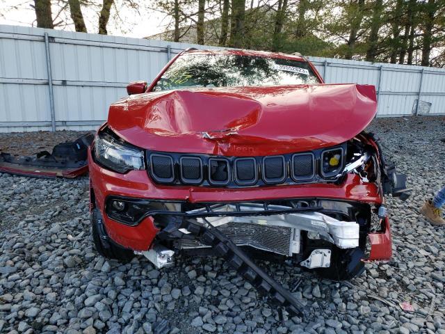 3C4NJDCB7NT158515 - 2022 JEEP COMPASS LIMITED RED photo 11