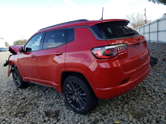 3C4NJDCB7NT158515 - 2022 JEEP COMPASS LIMITED RED photo 2