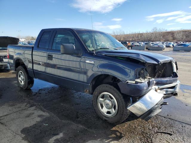 1FTRX14W06KC57258 - 2006 FORD F150 BLUE photo 4