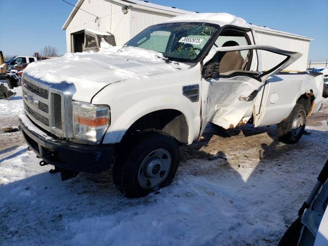 1FTNF21538ED43099 - 2008 FORD F250 SUPER WHITE photo 1