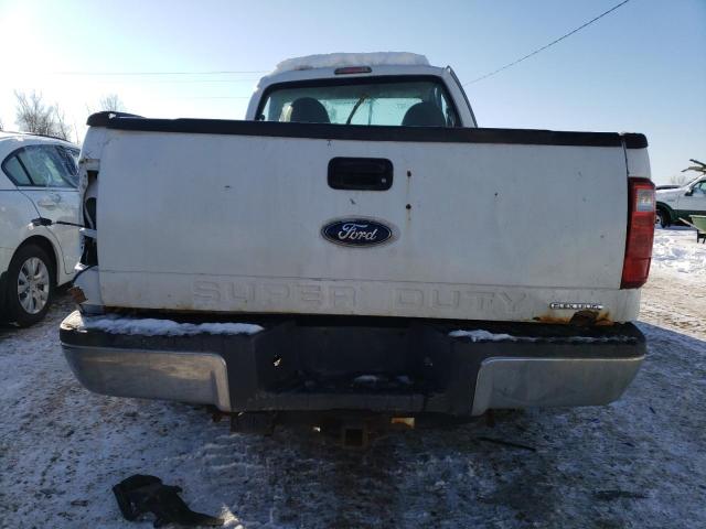 1FTNF21538ED43099 - 2008 FORD F250 SUPER WHITE photo 6