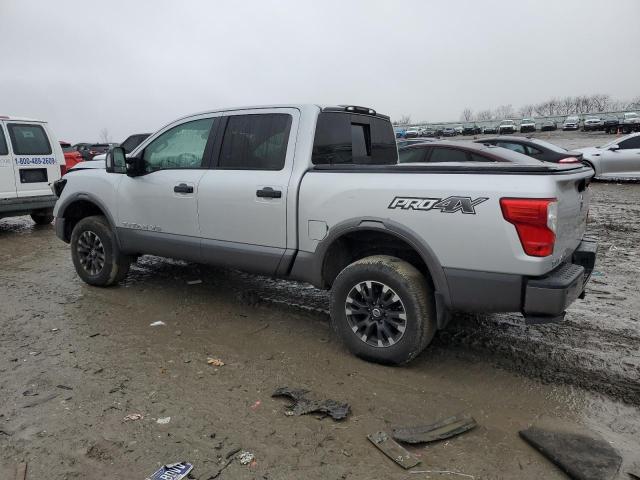 1N6AA1E54KN517252 - 2019 NISSAN TITAN SV SILVER photo 2