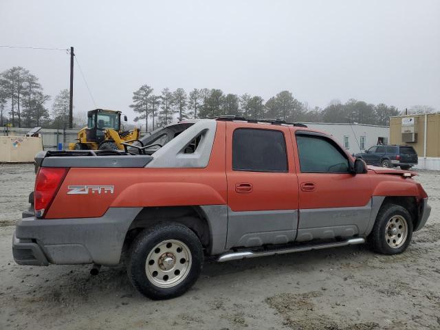 3GNEC13T62G296365 - 2002 CHEVROLET AVALANCHE C1500 ORANGE photo 3