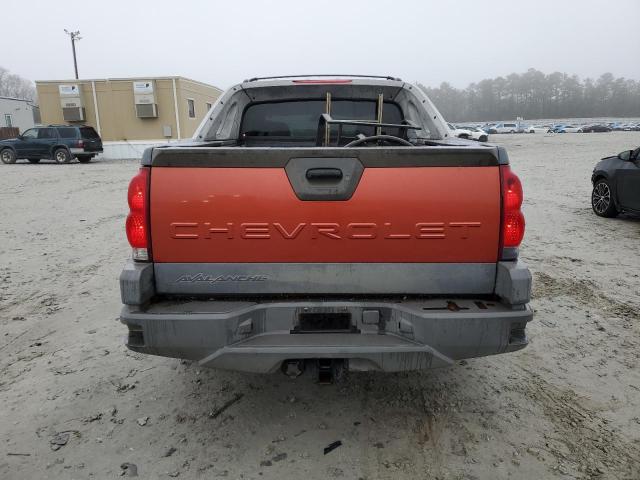 3GNEC13T62G296365 - 2002 CHEVROLET AVALANCHE C1500 ORANGE photo 6