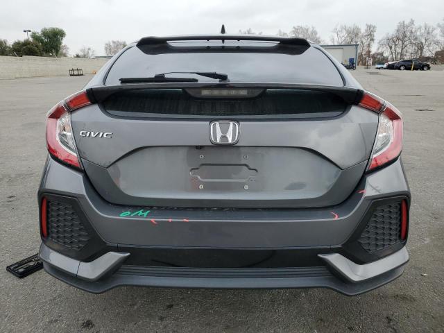 SHHFK7H38KU403495 - 2019 HONDA CIVIC LX GRAY photo 6