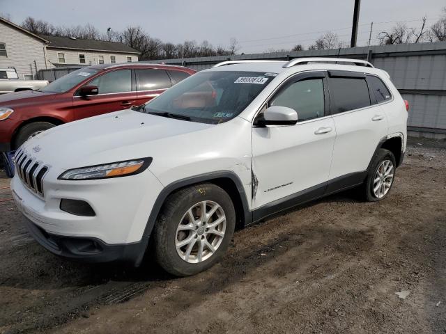 1C4PJMCB4GW197598 - 2016 JEEP CHEROKEE LATITUDE WHITE photo 1