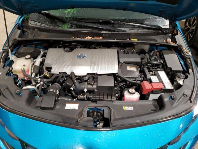 JTDKARFP8H3062772 - 2017 TOYOTA PRIUS PRIM 蓝色 照片 11