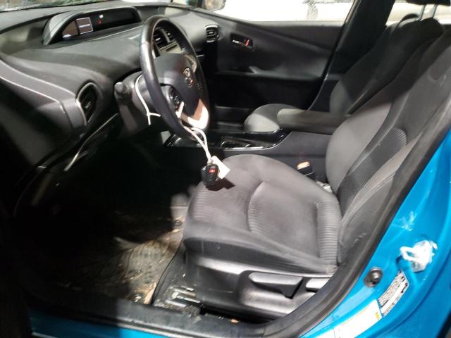 JTDKARFP8H3062772 - 2017 TOYOTA PRIUS PRIM 蓝色 照片 7