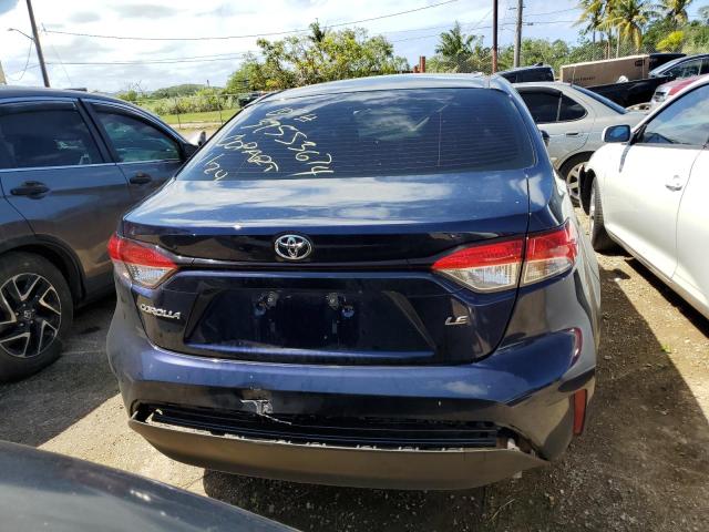 JTDB4MEE2PJ001180 - 2023 TOYOTA COROLLA LE 蓝色 照片 6