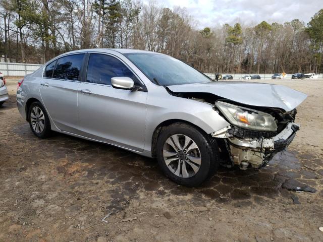 1HGCR2F37DA013877 - 2013 HONDA ACCORD LX SILVER photo 4