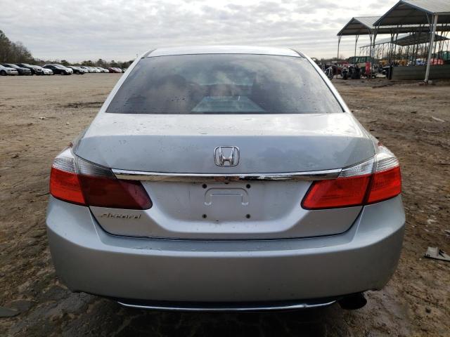 1HGCR2F37DA013877 - 2013 HONDA ACCORD LX SILVER photo 6