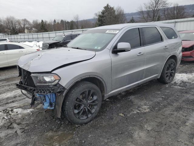 1C4RDJDG3LC260887 - 2020 DODGE DURANGO GT SILVER photo 1