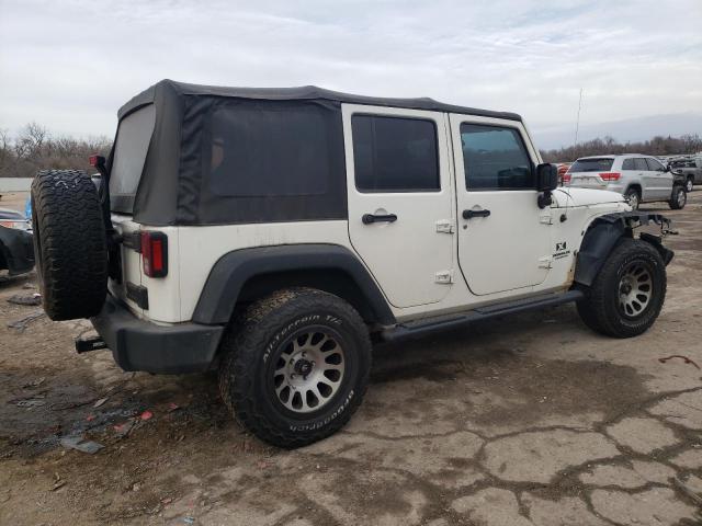 1J4GB39128L652581 - 2008 JEEP WRANGLER U X WHITE photo 3