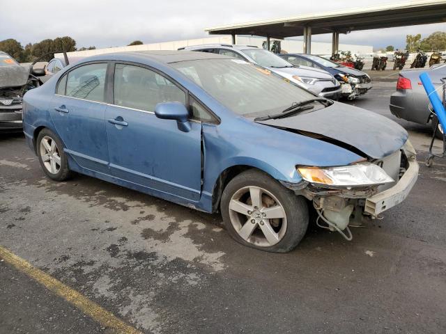 1HGFA168X6L116471 - 2006 HONDA CIVIC EX BLUE photo 4