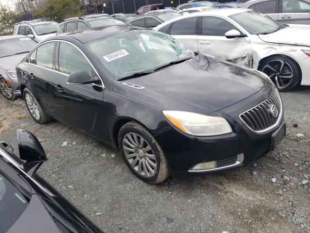 2G4GR5EK0C9159991 - 2012 BUICK REGAL 黑色 照片 4