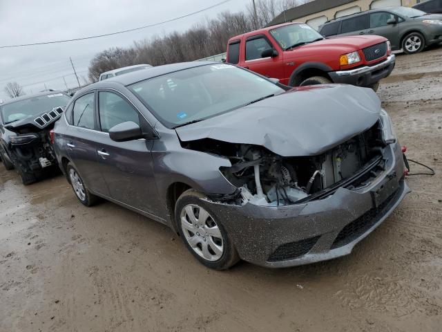 3N1AB7AP2HL722476 - 2017 NISSAN SENTRA S GRAY photo 4