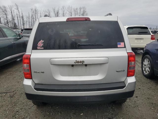 1J4NF1GB5BD258294 - 2011 JEEP PATRIOT SPORT SILVER photo 6