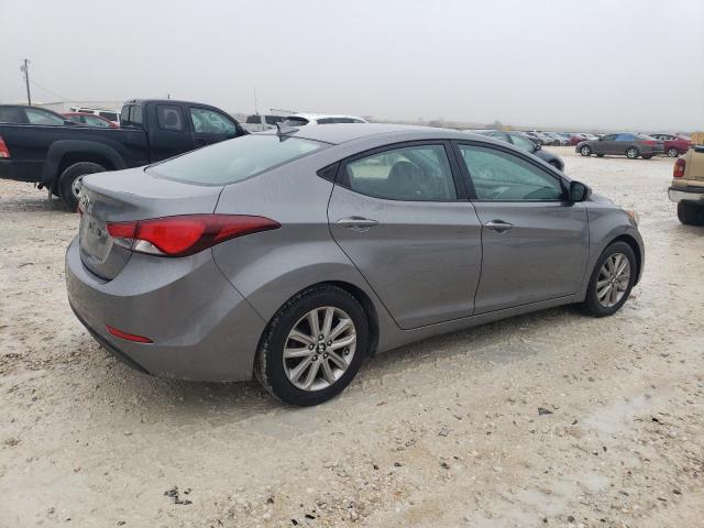 5NPDH4AE5EH519308 - 2014 HYUNDAI ELANTRA SE GRAY photo 3