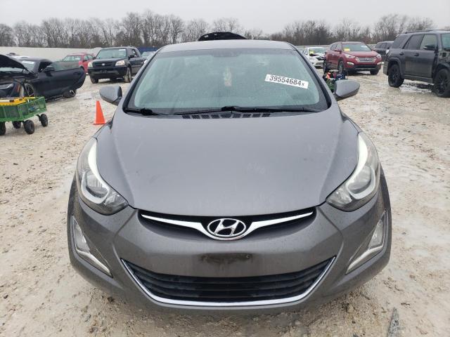 5NPDH4AE5EH519308 - 2014 HYUNDAI ELANTRA SE GRAY photo 5