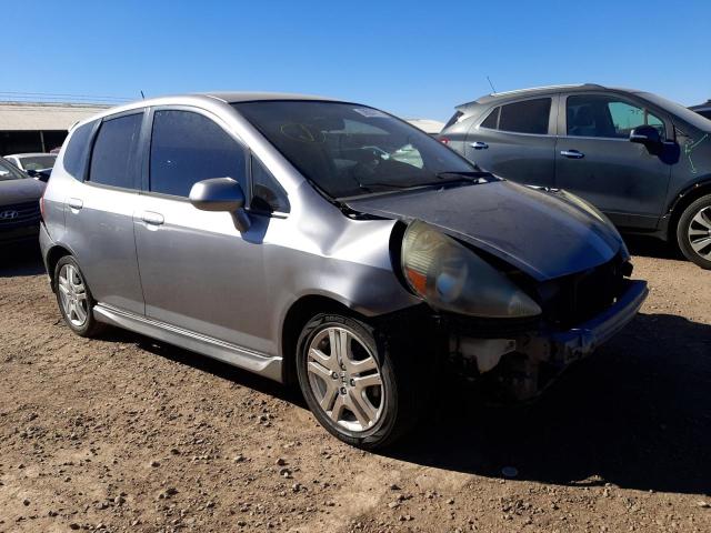 JHMGD38698S064162 - 2008 HONDA FIT SPORT SILVER photo 1