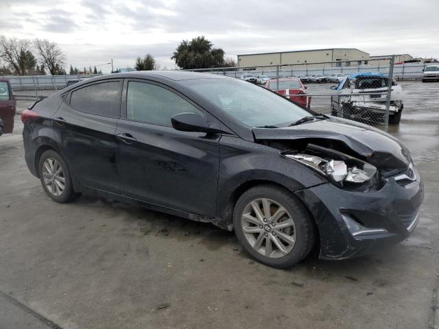 5NPDH4AE4EH496328 - 2014 HYUNDAI ELANTRA SE BLACK photo 4