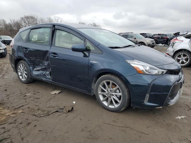 JTDZN3EU7HJ060918 - 2017 TOYOTA PRIUS V BLUE photo 4