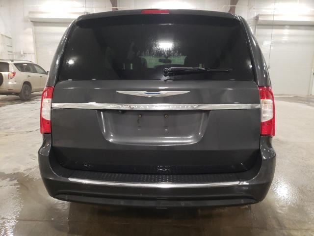 2C4RC1CG2CR170836 - 2012 CHRYSLER TOWN & COU TOURING L BLACK photo 6