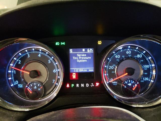 2C4RC1CG2CR170836 - 2012 CHRYSLER TOWN & COU TOURING L BLACK photo 9