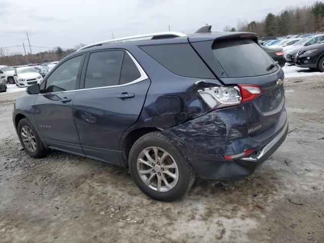 3GNAXSEV5JS579908 - 2018 CHEVROLET EQUINOX LT BLUE photo 2