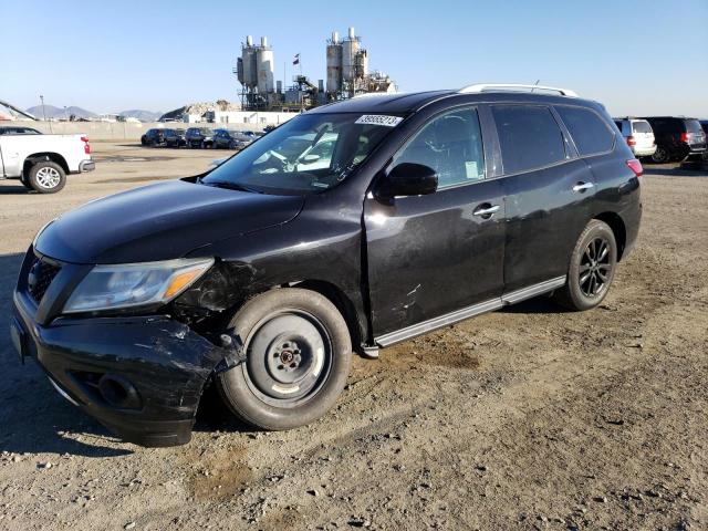 5N1AR2MN1FC695748 - 2015 NISSAN PATHFINDER S BLACK photo 1