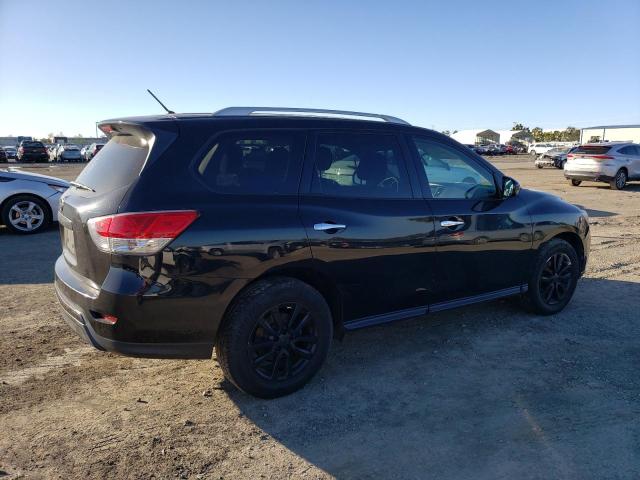 5N1AR2MN1FC695748 - 2015 NISSAN PATHFINDER S BLACK photo 3