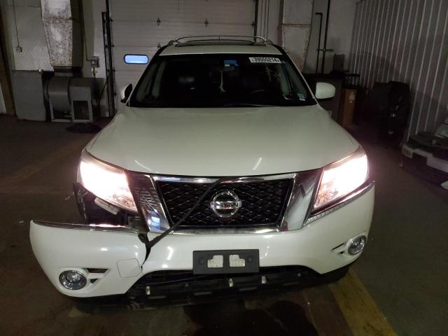 5N1AR2MM0FC615864 - 2015 NISSAN PATHFINDER S WHITE photo 5