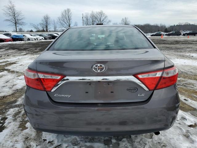 4T4BF1FK6FR509566 - 2015 TOYOTA CAMRY LE GRAY photo 6