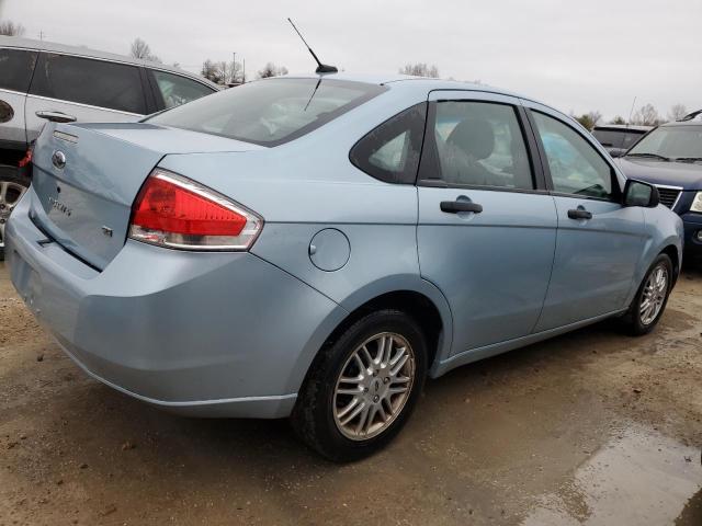 1FAHP35N09W253839 - 2009 FORD FOCUS SE TURQUOISE photo 3