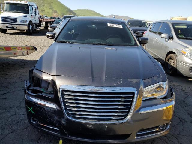 2C3CCAAG8DH657186 - 2013 CHRYSLER 300 GRAY photo 5