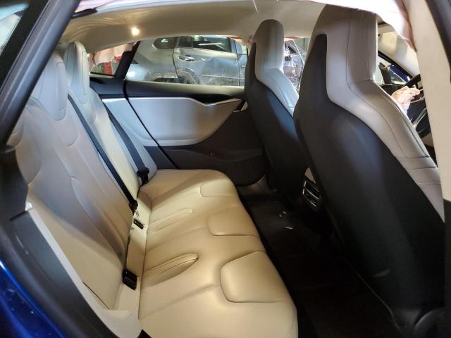 5YJSA1E29FF105782 - 2015 TESLA MODEL S Կապույտ լուսանկար 10