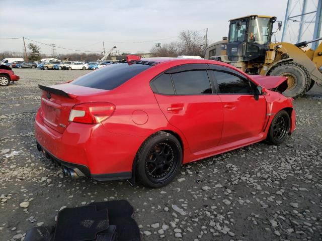 JF1VA1J69H9801910 - 2017 SUBARU WRX LIMITED RED photo 3