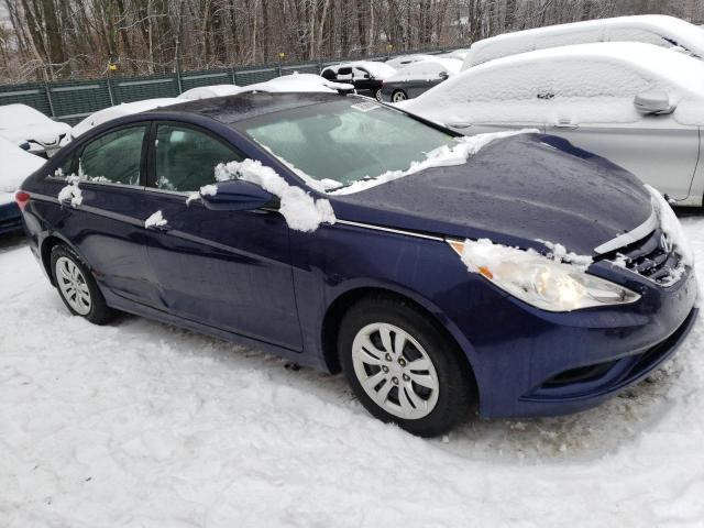 5NPEB4AC8DH522710 - 2013 HYUNDAI SONATA GLS BLUE photo 4