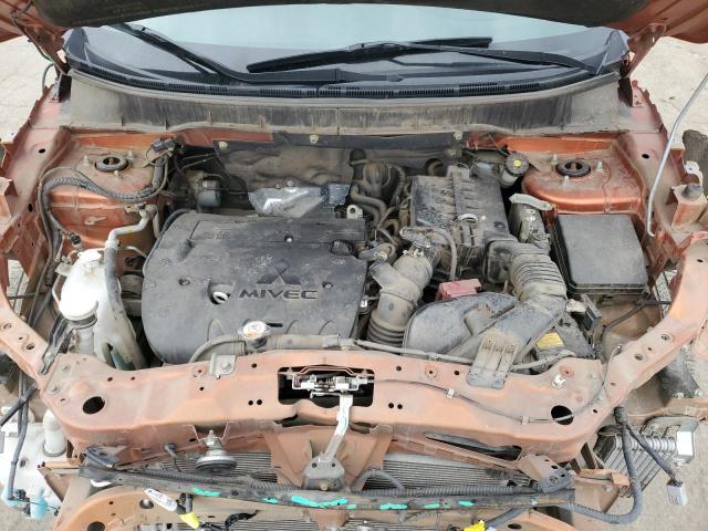 JA4AP3AU5LU016463 - 2020 MITSUBISHI OUTLANDER ES ORANGE photo 12