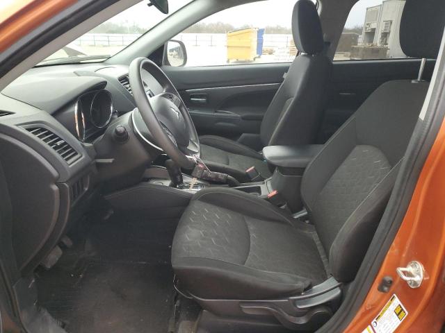 JA4AP3AU5LU016463 - 2020 MITSUBISHI OUTLANDER ES ORANGE photo 7