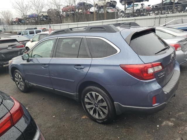 4S4BSANC6G3313781 - 2016 SUBARU OUTBACK 2.5I LIMITED BLUE photo 2