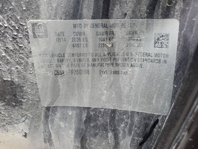 1G11C5SL1FF250586 - 2015 CHEVROLET MALIBU 1LT 紫色 照片 13