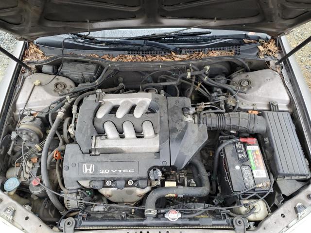 1HGCG165XYA069173 - 2000 HONDA ACCORD EX GRAY photo 11