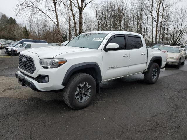 5TFCZ5AN5LX242899 - 2020 TOYOTA TACOMA DOUBLE CAB WHITE photo 1