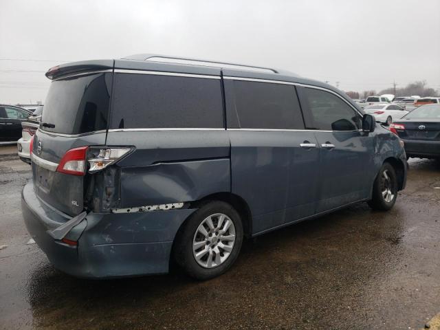 JN8AE2KP9C9043770 - 2012 NISSAN QUEST S BLUE photo 3