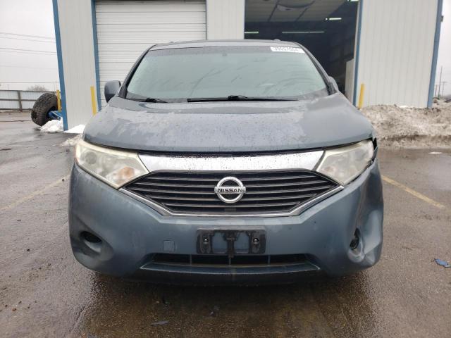 JN8AE2KP9C9043770 - 2012 NISSAN QUEST S BLUE photo 5